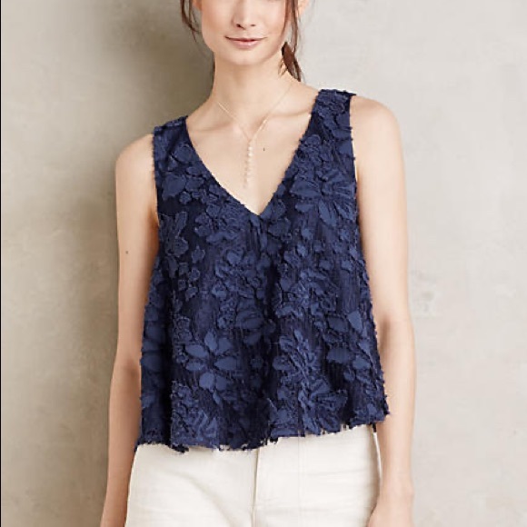 Anthropologie Tops - Anthropologie Maeve Kenia Swing Tank Small